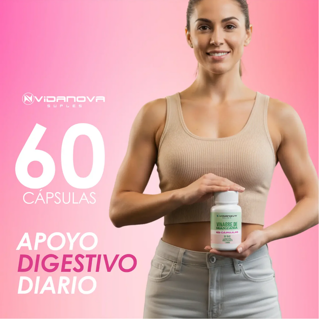 VINAGRE DE MANZANA 60CAPS