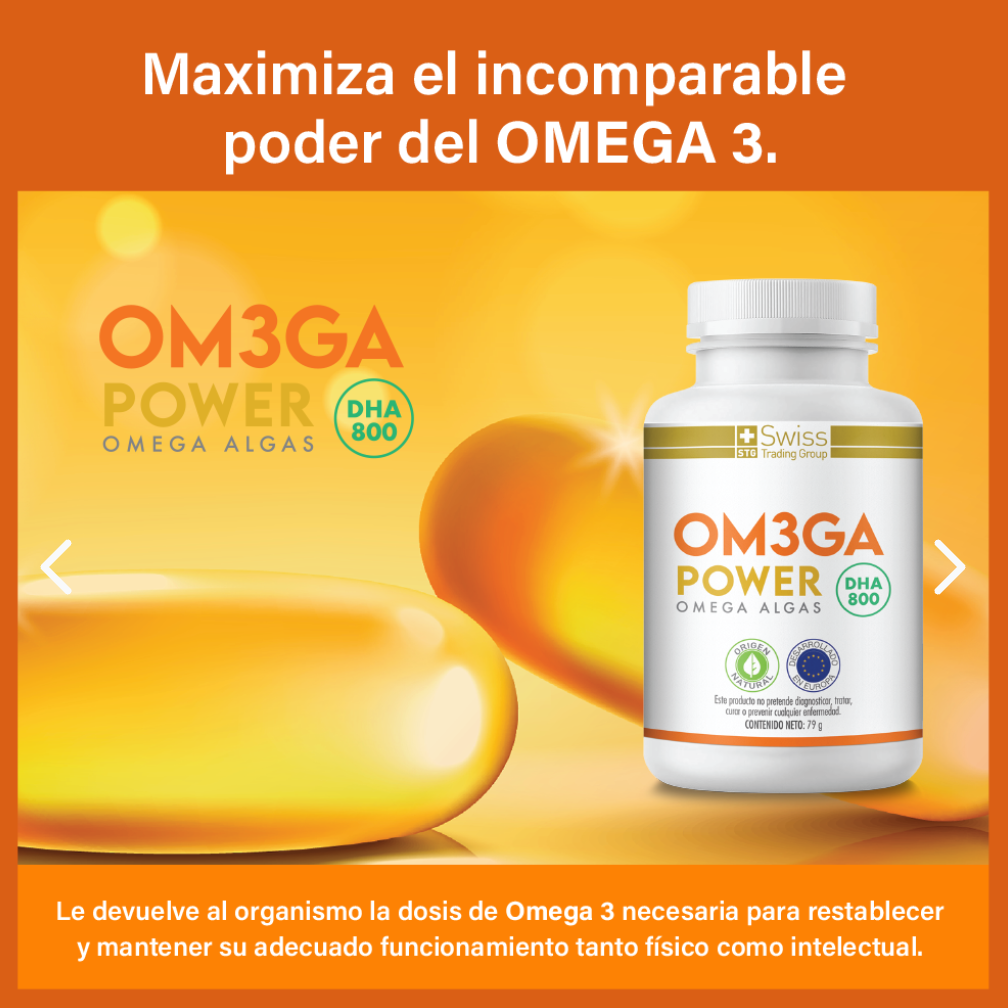Om3ga Power Omega 3 Dha 800