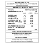 Citrato de Magnesio 400mg 60 Caps