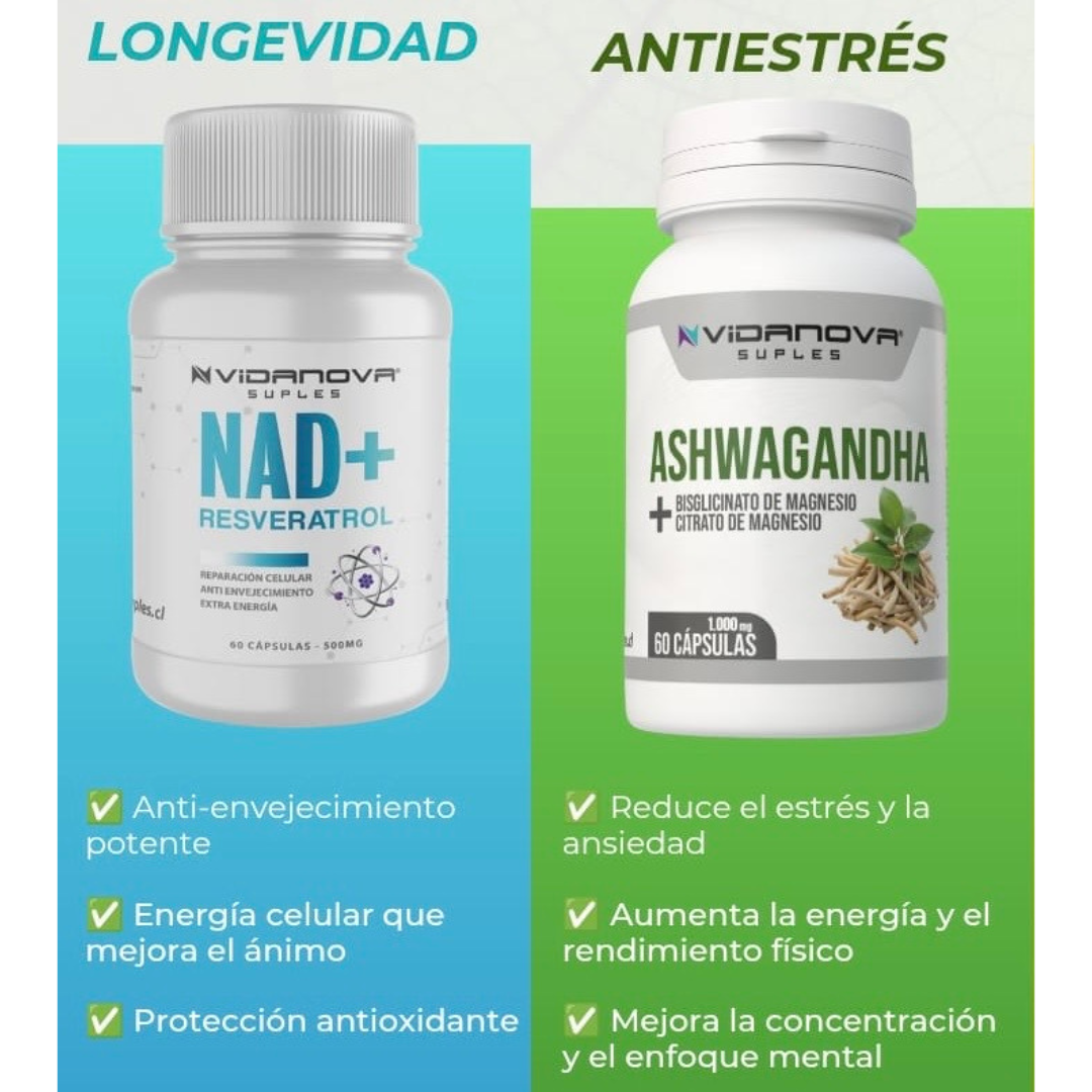 DUO PACK NAD+ASHWAGANDHA