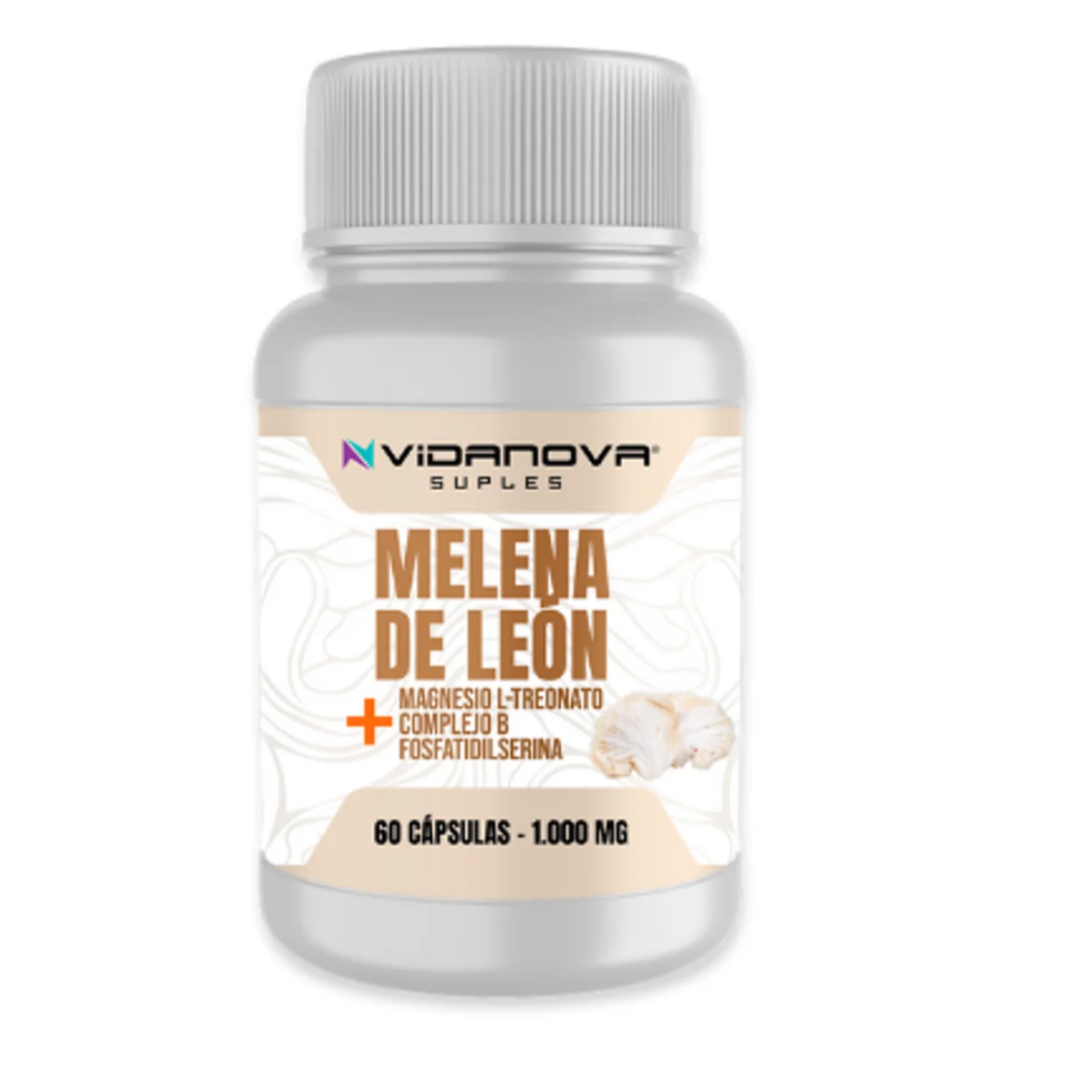 MELENA DE LEON FORTIFICADA 60 CAP 1000 MG